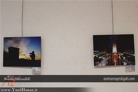 گزارش تصویری نمایشگاه &#171;عکاسی در گرافیک&#187; درحوزه هنری یزد