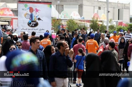 گزارش تصویری سومین روز بیست و نهمین نمایشگاه بین المللی کتاب تهران در شهر آفتاب