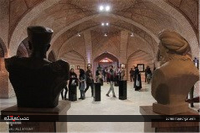 گزارش تصویری نمایشگاه آثار هنری اسلامی دانشجویان دانشگاه محقق اردبیلی