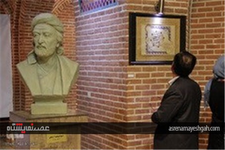 گزارش تصویری نمایشگاه آثار هنری اسلامی دانشجویان دانشگاه محقق اردبیلی