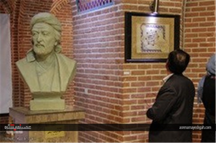 گزارش تصویری نمایشگاه آثار هنری اسلامی دانشجویان دانشگاه محقق اردبیلی
