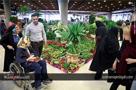 گزارش تصویری آغاز به کار نمایشگاه گل و گیاه تهران