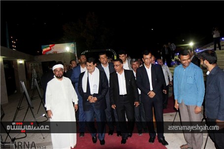 گزارش تصویری افتتاح نمایشگاه هجدهمین جشنواره خیرین مدرسه ساز هرمزگان