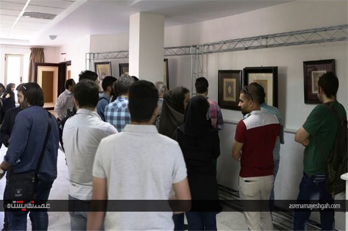گزارش تصویری برگزاری نخستین نمایشگاه مینیاتور و تذهیب در دماوند