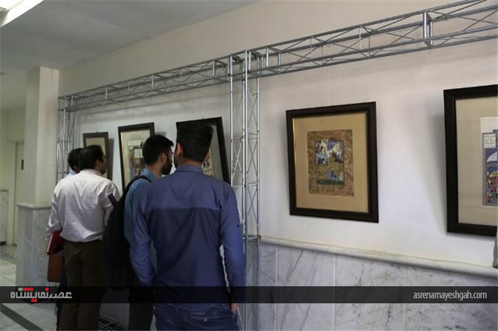 گزارش تصویری برگزاری نخستین نمایشگاه مینیاتور و تذهیب در دماوند