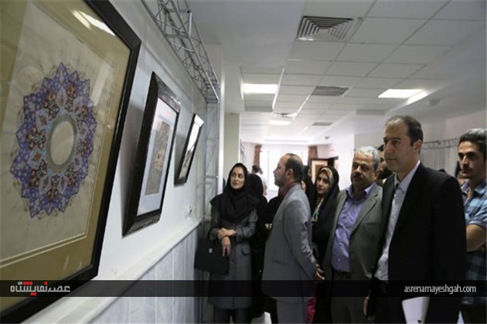 گزارش تصویری برگزاری نخستین نمایشگاه مینیاتور و تذهیب در دماوند