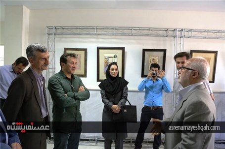 گزارش تصویری برگزاری نخستین نمایشگاه مینیاتور و تذهیب در دماوند