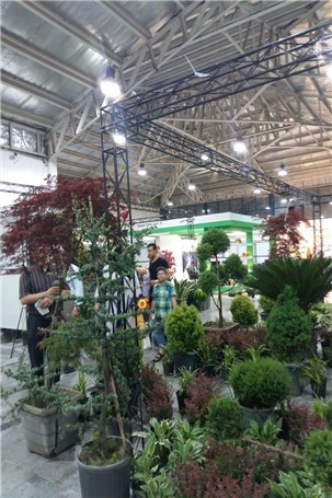 گزارش تصویری نمایشگاه تخصصی گل و گیاه در قائمشهر