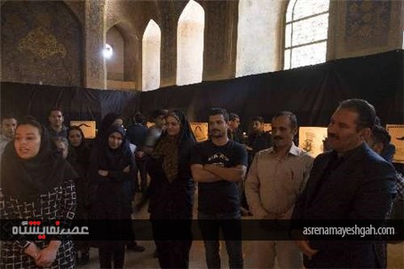 گزارش تصویری نمایشگاه پژوهشی &#39;سبیل آرایه مردان صفوی&#39; در اصفهان