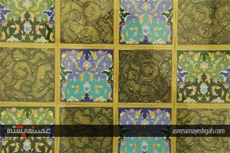 گزارش تصویری نمایشگاه تذهیب ونگارگری گروه &#39; جادوی نقش&#39;