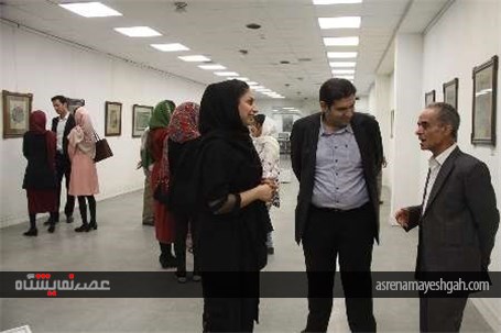 گزارش تصویری نمایشگاه تذهیب ونگارگری گروه &#39; جادوی نقش&#39;