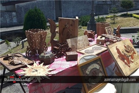 گشایش نمایشگاه صنایع دستی در چالوس
