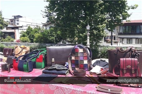 گشایش نمایشگاه صنایع دستی در چالوس