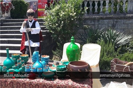 گشایش نمایشگاه صنایع دستی در چالوس
