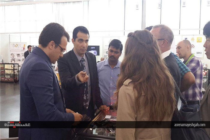 گزارش تصویری نمایشگاه دستاوردهای صنعت قطعه سازی ایران در فرانسه 1