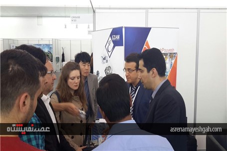 گزارش تصویری نمایشگاه دستاوردهای صنعت قطعه سازی ایران در فرانسه 1