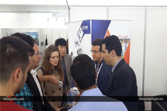 گزارش تصویری نمایشگاه دستاوردهای صنعت قطعه سازی ایران در فرانسه 1