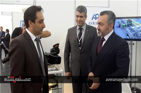 گزارش تصویری نمایشگاه دستاوردهای صنعت قطعه سازی ایران در فرانسه 1