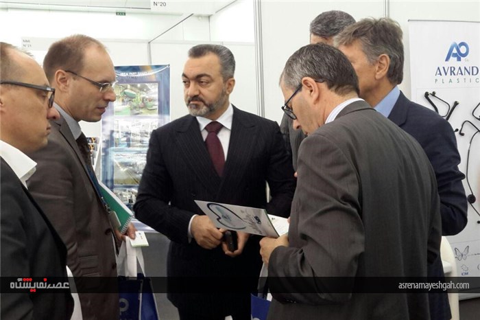 گزارش تصویری نمایشگاه دستاوردهای صنعت قطعه سازی ایران در فرانسه 1