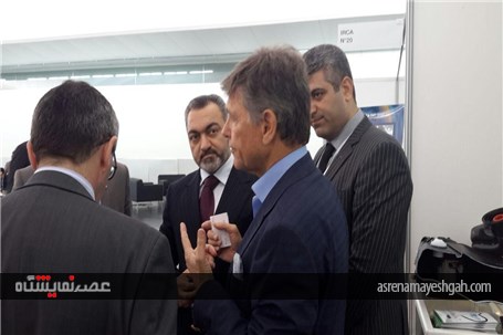 گزارش تصویری نمایشگاه دستاوردهای صنعت قطعه سازی ایران در فرانسه 2