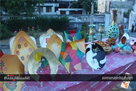 گزارش تصویری نمایشگاه صنایع دستی در چالوس