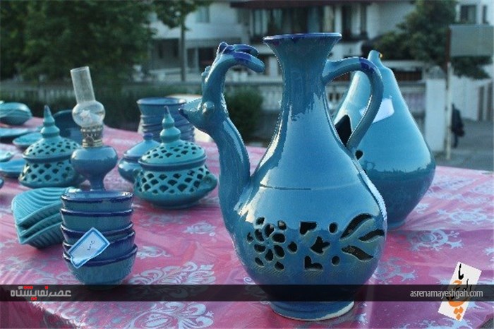 گزارش تصویری نمایشگاه صنایع دستی در چالوس