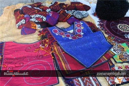 گزارش تصویری نمایشگاه صنایع دستی در چالوس