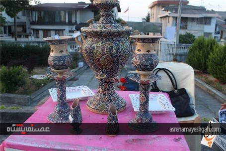 گزارش تصویری نمایشگاه صنایع دستی در چالوس
