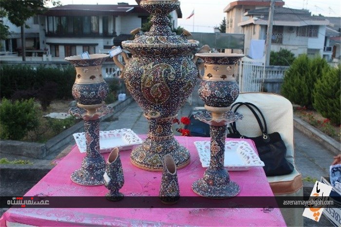 گزارش تصویری نمایشگاه صنایع دستی در چالوس