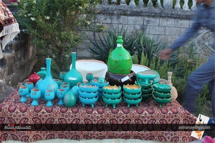 گزارش تصویری نمایشگاه صنایع دستی در چالوس