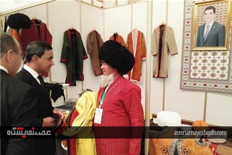گزارش تصویری نمایشگاه بین‏‌المللی صنایع نساجی در ترکمنستان