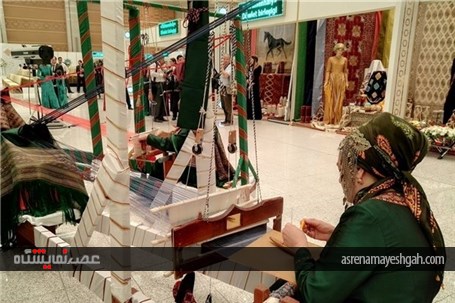 گزارش تصویری نمایشگاه بین‏‌المللی صنایع نساجی در ترکمنستان