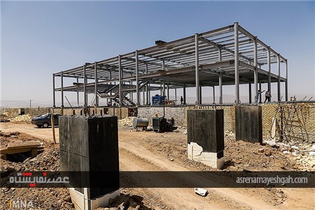 گزارش تصویری روند پیشرفت پروژه بزرگ نمایشگاه اصفهان