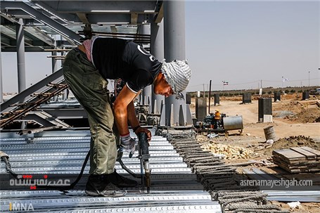 گزارش تصویری روند پیشرفت پروژه بزرگ نمایشگاه اصفهان