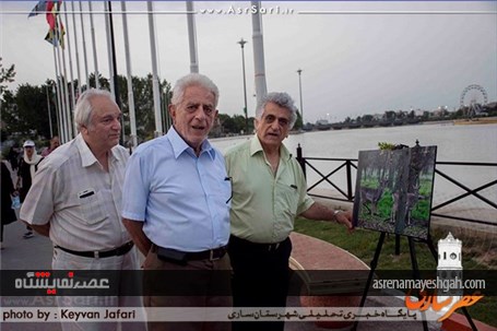 گزارش تصویری نمایشگاه عکس طبیعت در پارک ملل ساری