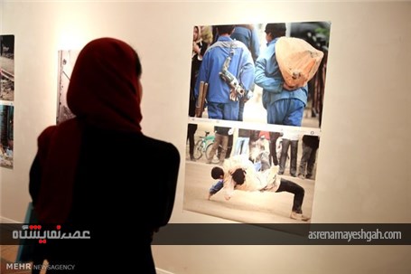 گزارش تصویری نمایشگاه عکس کودکان کار در خانه هنر مندان