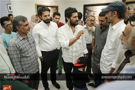 گزارش تصویری نمایشگاه عکس ایستاده در غبار