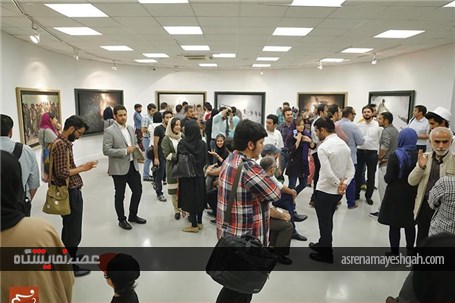 گزارش تصویری نمایشگاه عکس ایستاده در غبار