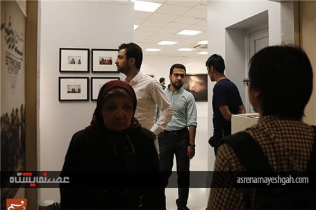 گزارش تصویری نمایشگاه عکس ایستاده در غبار