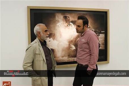 گزارش تصویری نمایشگاه عکس ایستاده در غبار