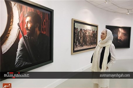 گزارش تصویری نمایشگاه عکس ایستاده در غبار