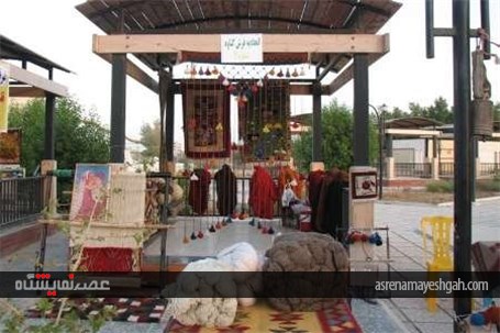 گزارش تصویری از نمایشگاه صنایع دستی درگناوه