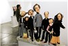 گزارش تصویری نمایشگاه عروسک‌های پارچه‌ای هنرمندان در نگارخانه شیرین دو
