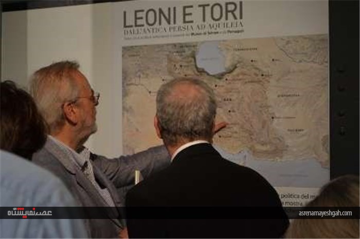 گزارش تصویری گشایش نمایشگاه هنر و تمدن ایران باستان در شمال ایتالیا