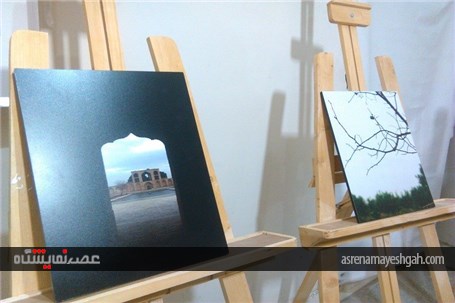 گزارش تصویری افتتاح نمایشگاه &#171;خط نگاره‌های آسمانی&#187; در خمین