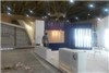 گزارش تصویری از آماده سازی غرفه های نهمین نمایشگاه بورس، بانک و بیمه