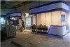 گزارش تصویری از آماده سازی غرفه های نهمین نمایشگاه بورس، بانک و بیمه