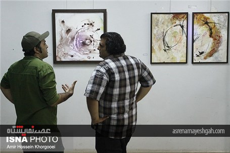 گزارش تصویری نمایشگاه نقاشی در فرهنگسرای طوبی