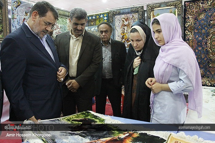 گزارش تصویری برگزاری نمایشگاه صنایع دستی در بندرعباس
