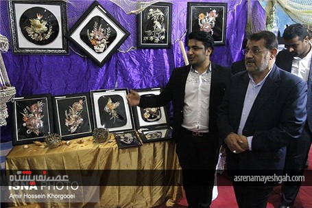 گزارش تصویری برگزاری نمایشگاه صنایع دستی در بندرعباس